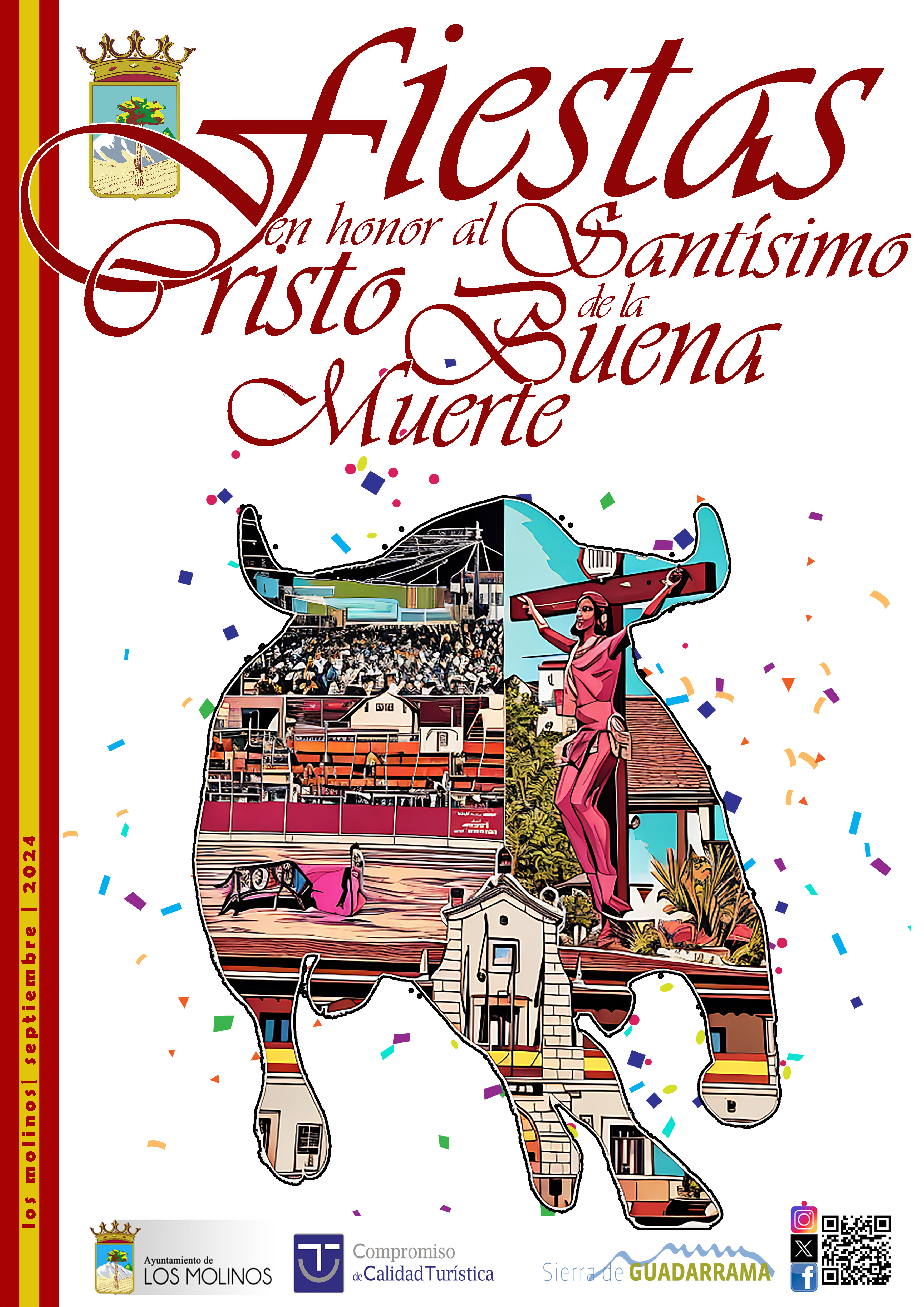 Fiestas patronales en honor al Santísimo Cristo de la Buena Muerte 2024 Los Molinos